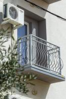 Balkón nebo terasa v ubytování Apartments in city center Ventus