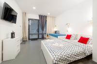 Postel nebo postele na pokoji v ubytování Studio apartment Sesula