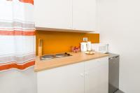 Kuchyň nebo kuchyňský kout v ubytování Studio apartment Sesula