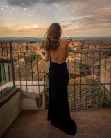 Balkón alebo terasa v ubytovaní Residenza d'Epoca Palazzo Borghesi