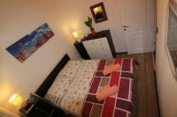 Posteľ alebo postele v izbe v ubytovaní Zadar Center Apartment