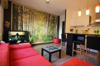 Televízia a/alebo spoločenská miestnosť v ubytovaní Zadar Center Apartment