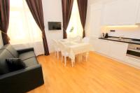 Kuchyň nebo kuchyňský kout v ubytování Luxury apartments Krocínova