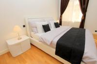 Postel nebo postele na pokoji v ubytování Luxury apartments Krocínova
