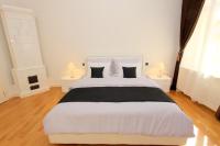 Postel nebo postele na pokoji v ubytování Luxury apartments Krocínova