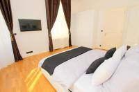 Postel nebo postele na pokoji v ubytování Luxury apartments Krocínova