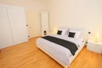 Postel nebo postele na pokoji v ubytování Luxury apartments Krocínova
