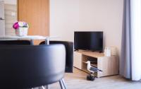 TV a/nebo společenská místnost v ubytování Apartmani J&P