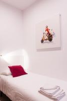 Postel nebo postele na pokoji v ubytování Ferreries Boutique Apartment