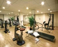 Posilňovňa alebo fitness centrum v ubytovaní Savoia Hotel Regency