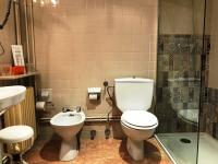 Koupelna v ubytování Hotel Vejo