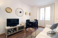 TV a/nebo společenská místnost v ubytování Huertas Apartment - Estancias temporales