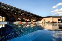 a group of people standing in a swimming pool at Olivia Balmes Hotel in Barcelona