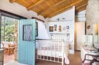 Posteľ alebo postele v izbe v ubytovaní Private studio in historic house