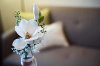 A seating area at La Casa de la Vieja - Rustic & Charming Appartments