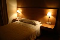 Posteľ alebo postele v izbe v ubytovaní Deves Hotel