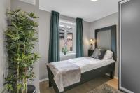 Postel nebo postele na pokoji v ubytování Forenom Serviced Apartments Oslo Opera