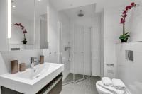 Koupelna v ubytování Forenom Serviced Apartments Oslo Opera