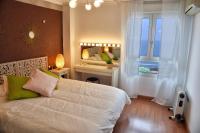 Posteľ alebo postele v izbe v ubytovaní WonderStays Apartamento La Jabega