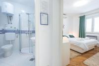 Koupelna v ubytování Villa Markoc