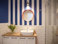 Kúpeľňa v ubytovaní Apartament Biały Żagiel