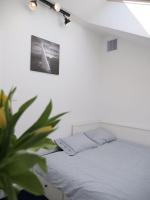 Posteľ alebo postele v izbe v ubytovaní Apartament Biały Żagiel