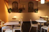 HI New York City Hostelにあるレストランまたは飲食店