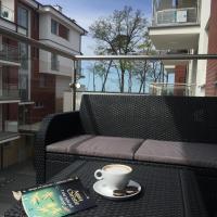 Balkón alebo terasa v ubytovaní Apartament przy Plaży / Klifowa