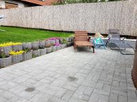 Vonkajšia záhrada v ubytovaní Villa Lienka