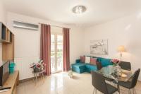 Posezení v ubytování Mary Suites Chania