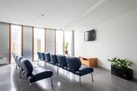 A television and/or entertainment centre at Residencia Universitaria Resa O Castro