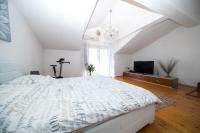TV a/nebo společenská místnost v ubytování Roko Apartments