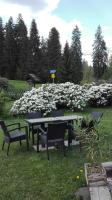 Zahrada ubytování Apartment Chalet Kladska