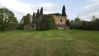 Vonkajšia záhrada v ubytovaní villa montalcino palazzina castelverdelli
