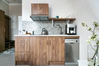 Kuchyňa alebo kuchynka v ubytovaní Apartamenty Wrona | Wrona Apartments
