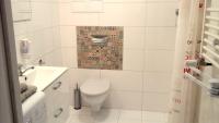 Koupelna v ubytování Apartament Leśny
