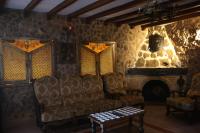 Posezení v ubytování Casa Rural El Palatino