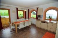 A kitchen or kitchenette at Landhaus Oberlehen