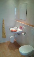 A bathroom at Landhaus Oberlehen
