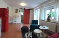 Kuchyň nebo kuchyňský kout v ubytování Villa Cihelna apartments