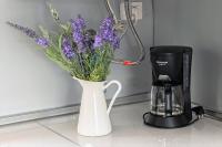Coffee and tea making facilities at Terraza vista océano La Quinta