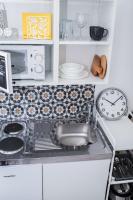 Kuchyňa alebo kuchynka v ubytovaní Rába Apartman House