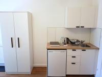 Kuchyňa alebo kuchynka v ubytovaní Apartamenty METRO Targówek