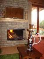 Plán poschodí v ubytovaní Zeus-Village οικισμός φινλανδικών chalet με πισίνες & γυμναστήριο