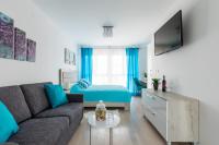Televízia a/alebo spoločenská miestnosť v ubytovaní Luxury room & studio Stella Maris