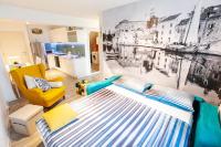 Posteľ alebo postele v izbe v ubytovaní Apartments MB