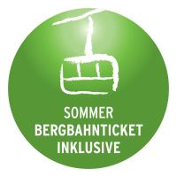 a green button with the words summer berberalditz institute at Alp-Chalet in Hirschegg