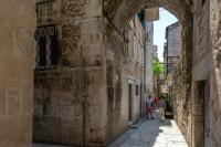 Plán poschodí v ubytovaní Studio Amore in Diocletian palace