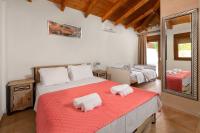 Posteľ alebo postele v izbe v ubytovaní Green Oasis House in Filerimos