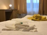 Posteľ alebo postele v izbe v ubytovaní SeSil Apartman